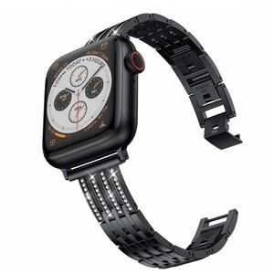 NEW Black Bling Metal Band Apple Watch 38/40/41mm